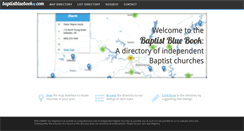 Desktop Screenshot of baptistbluebook.com